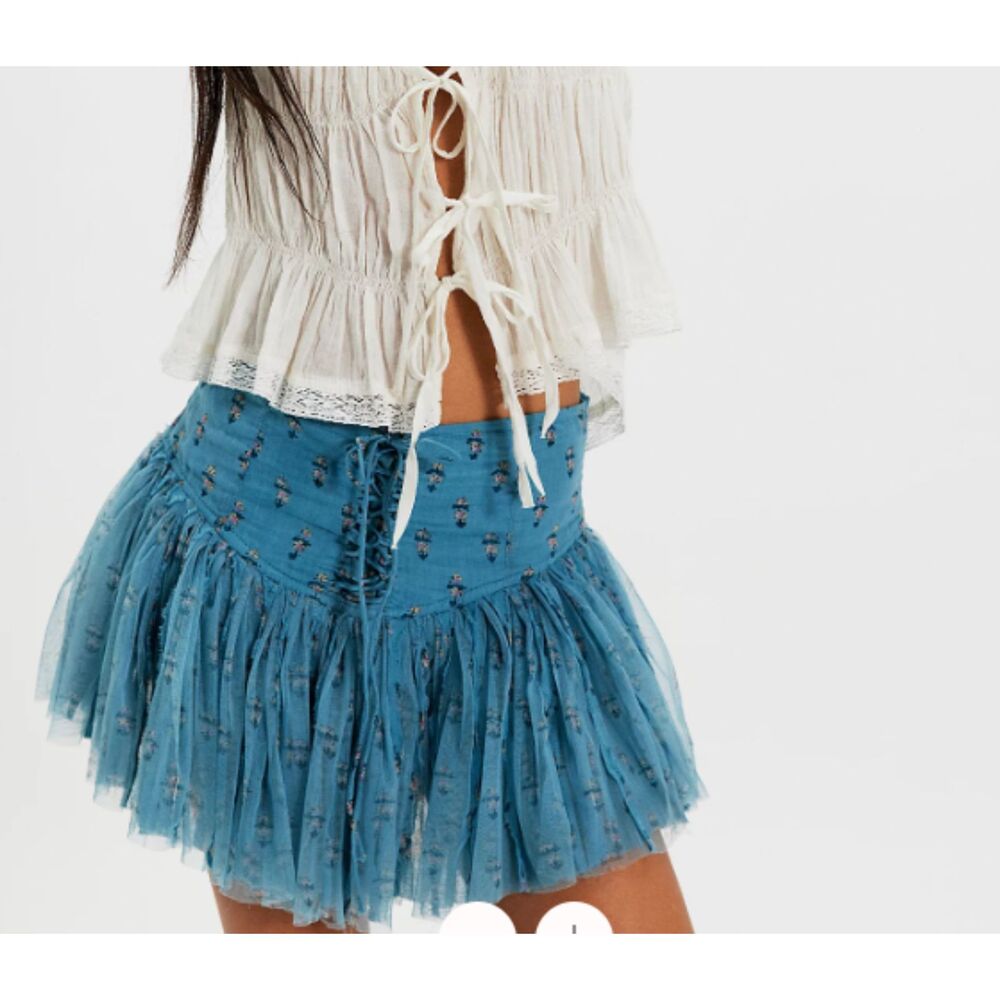 Free People FP One Blossom Mini Skort Medium